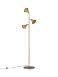 houseof Cone 3-Arm Floor Lamp brass - British product