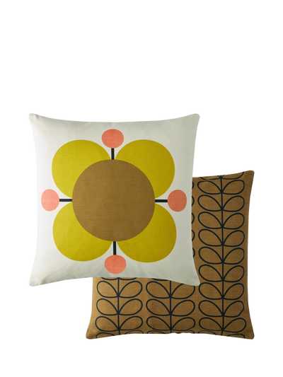 وسادة Atomic Flower مع وجه خلفي Linear Stem باللون Primrose من John Lewis - اشترِ عبر الإنترنت من McGrocer