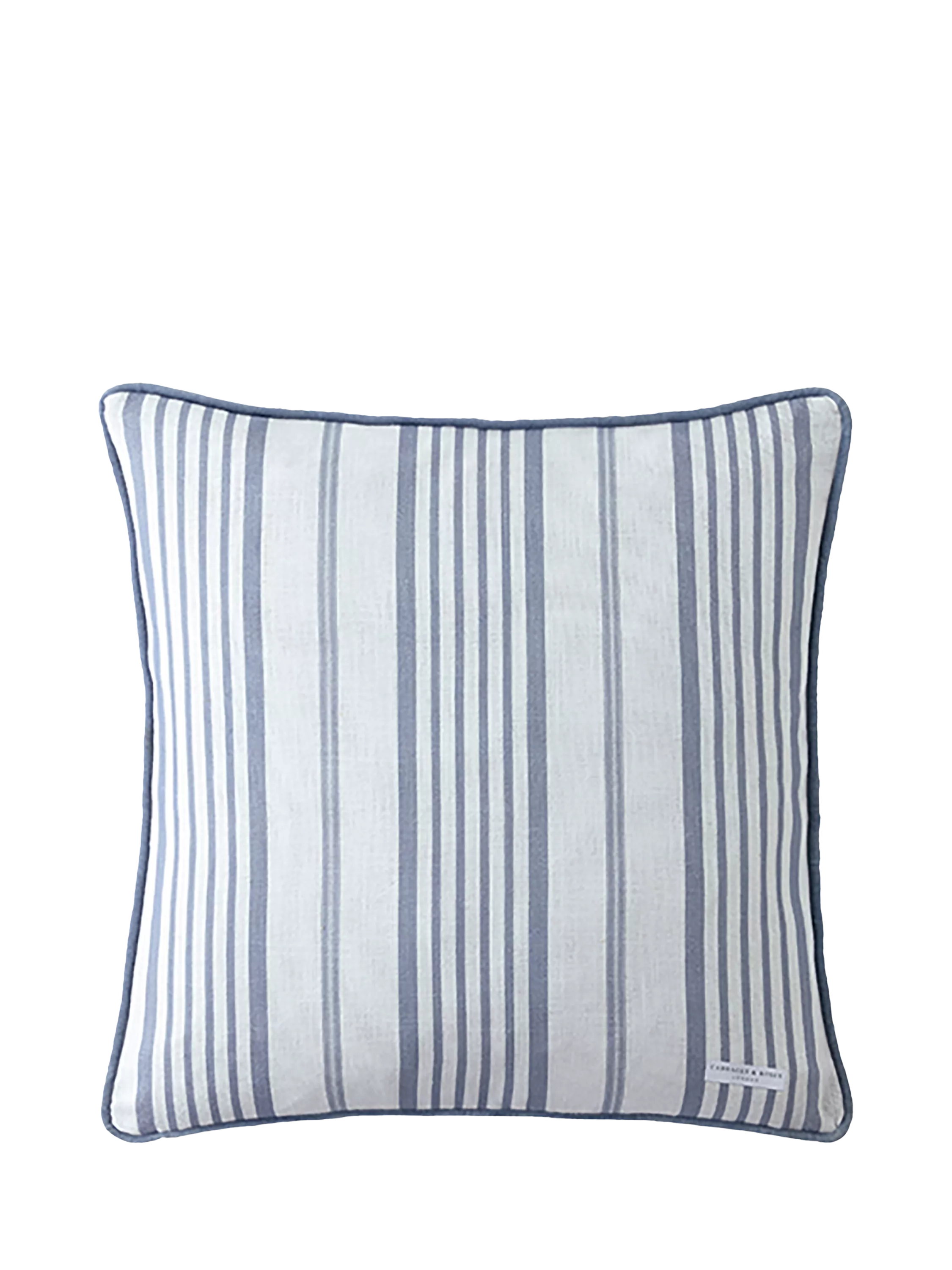 Cabbages & Roses Jolly Stripe cushion 50x50cm (British brand)