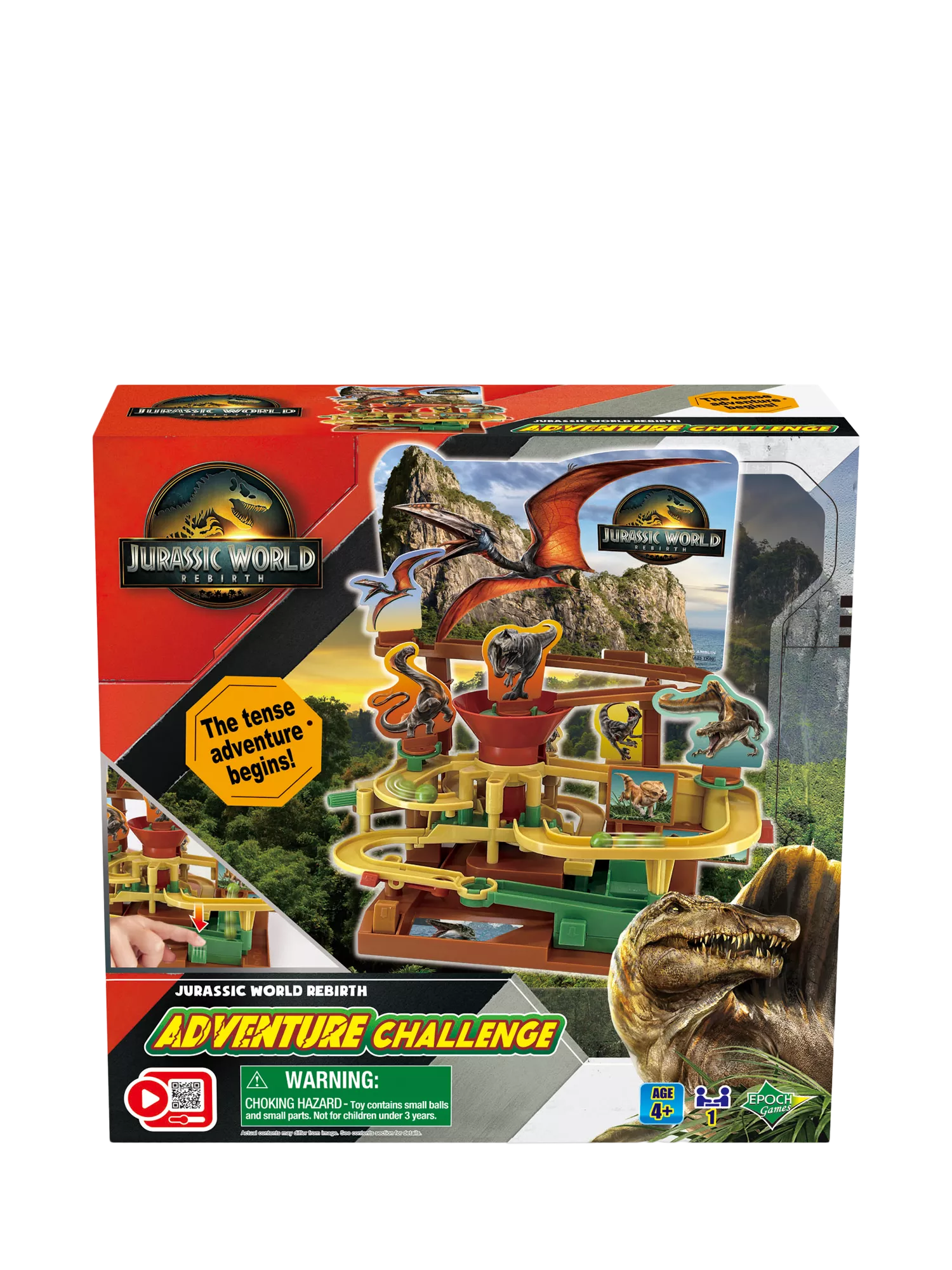 Epoch Games Jurassic World Rebirth Adventure Challenge Game, UK version