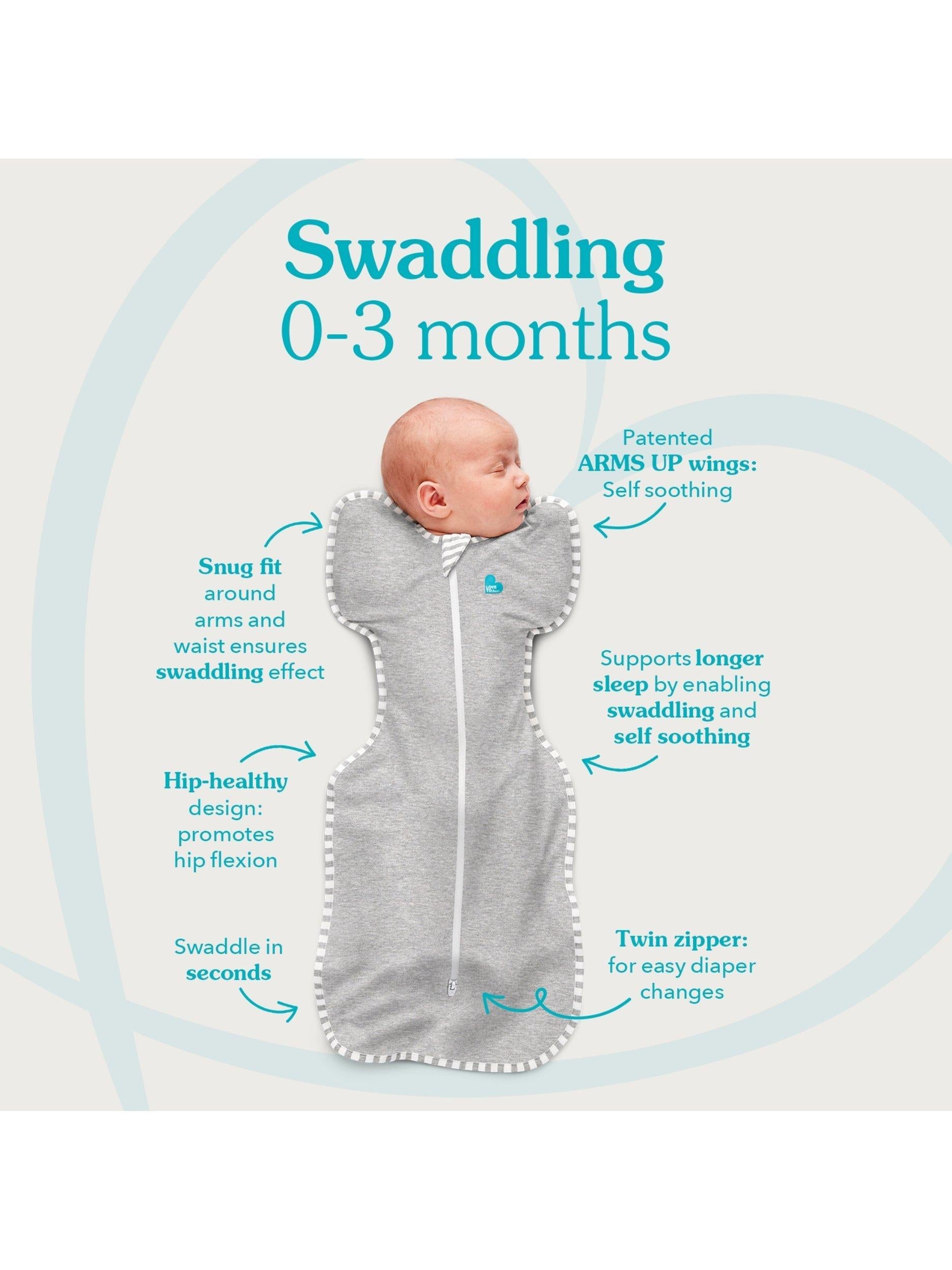 Love to Dream Swaddle Up baby sleeping bag 1.0 tog Cloud Bunny (British brand)