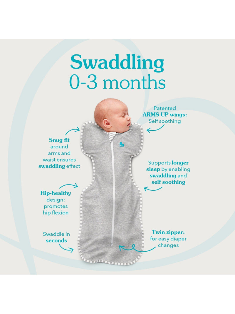 Love to Dream Swaddle Up baby sleeping bag 1.0 tog Cloud Bunny (British brand)