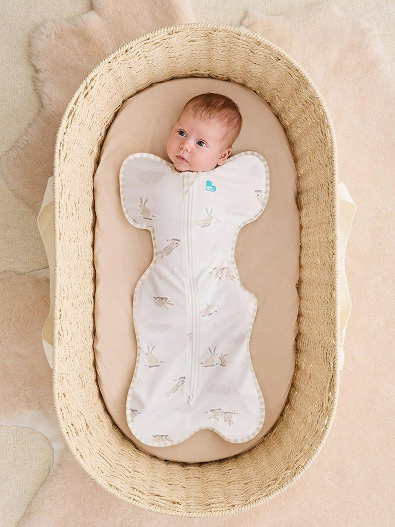 Love to Dream Swaddle Up baby sleeping bag 1.0 tog Cloud Bunny (British brand)