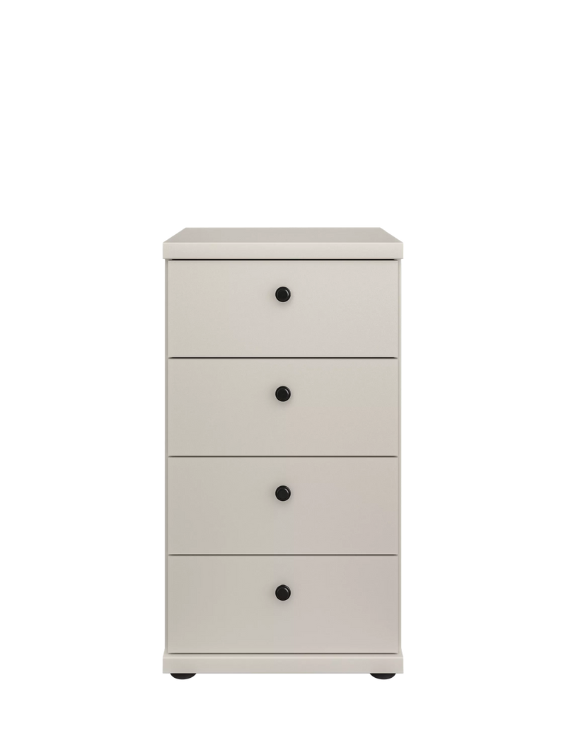 John Lewis Marlow 4 drawer narrow chest champagne - British product