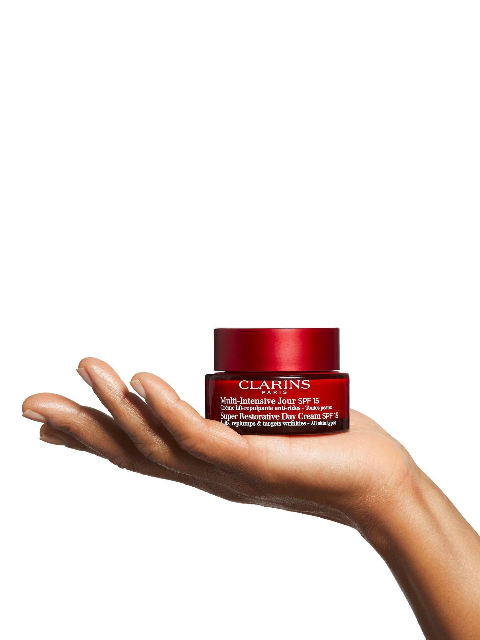 Clarins Super Restorative Day Cream SPF15 50ml, imported from the UK