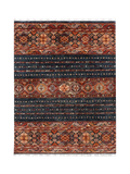 Gooch Oriental Khurjeen Rug, Blue, L206 x W156 cm