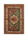 Gooch Oriental Supreme Kazak Rug, Green, L119 x W83 cm