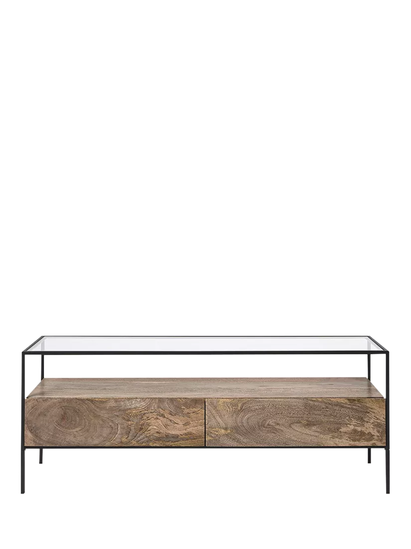 Swoon Mackay TV unit natural finish, imported from the UK
