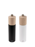 Peugeot Boreal salt pepper mill set black white, imported from the UK