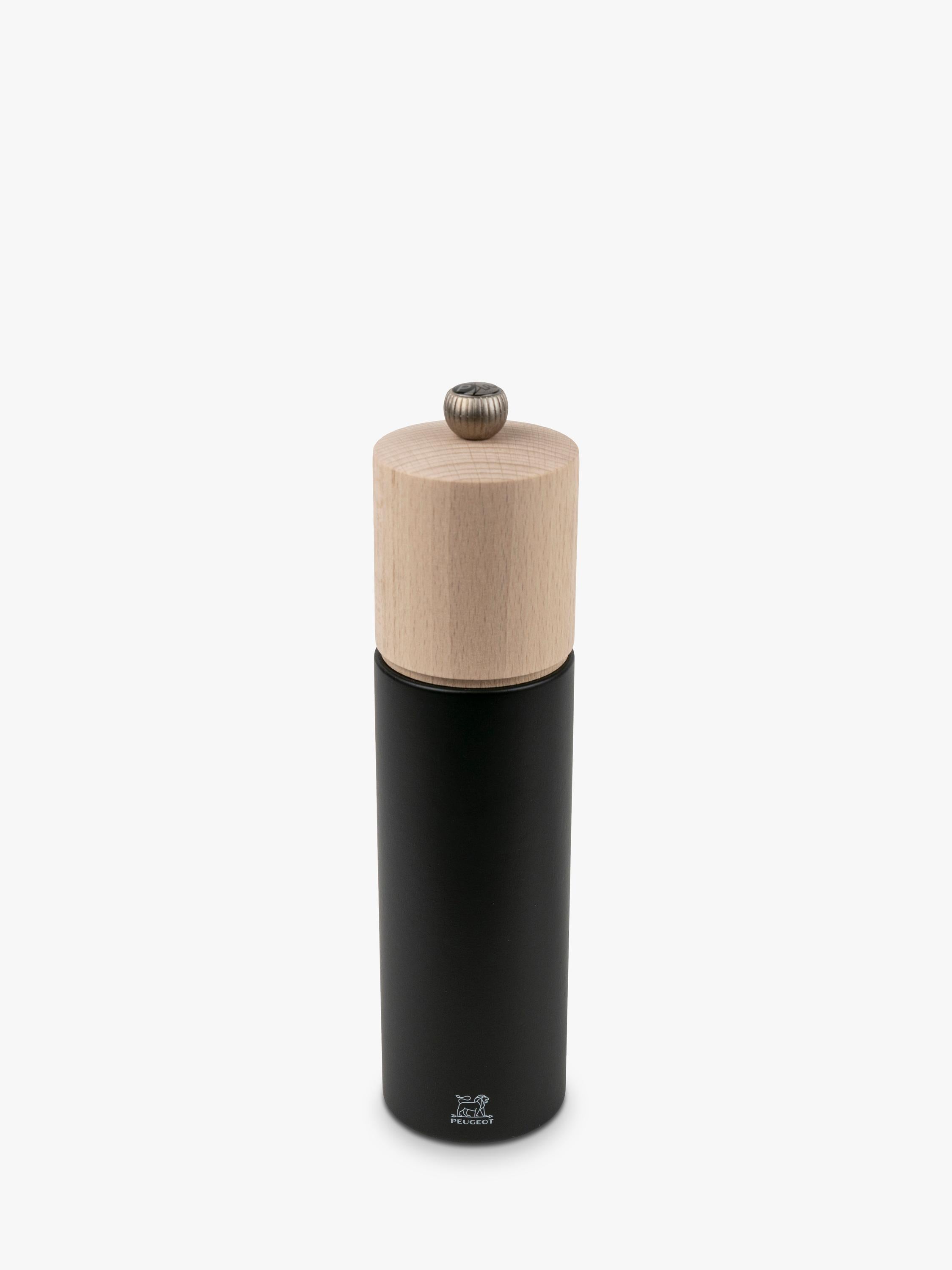 Peugeot Boreal salt pepper mill set black white, imported from the UK