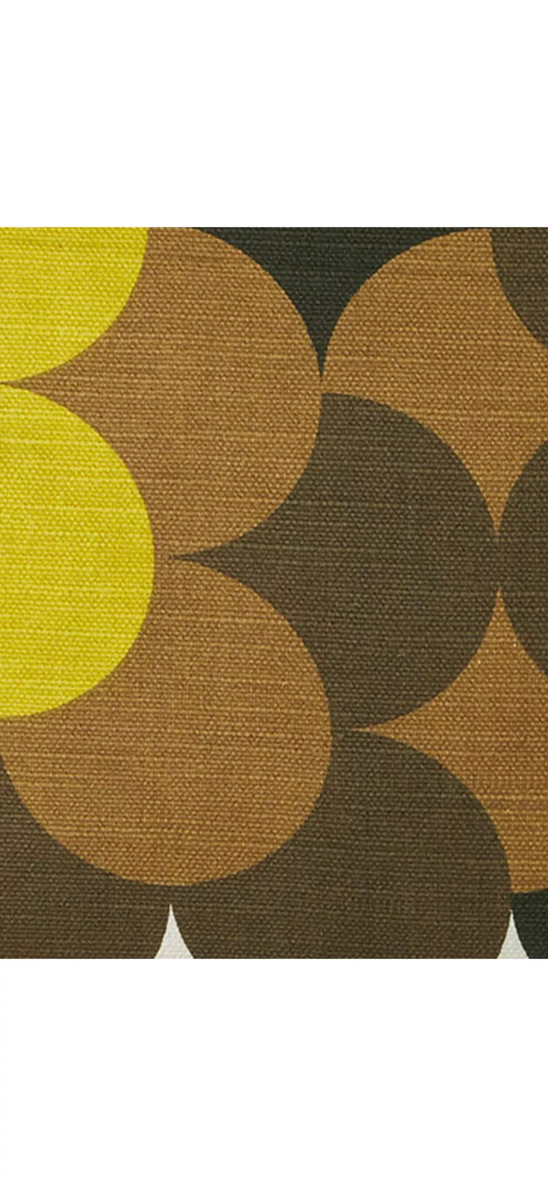 Orla Kiely Retro Flower Stripe Cushion - Dune