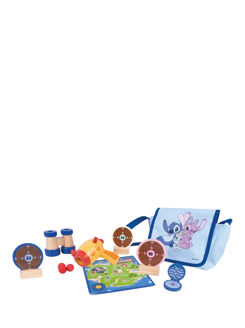 Disney Stitch kids adventure bag with accessories, imported from the UK