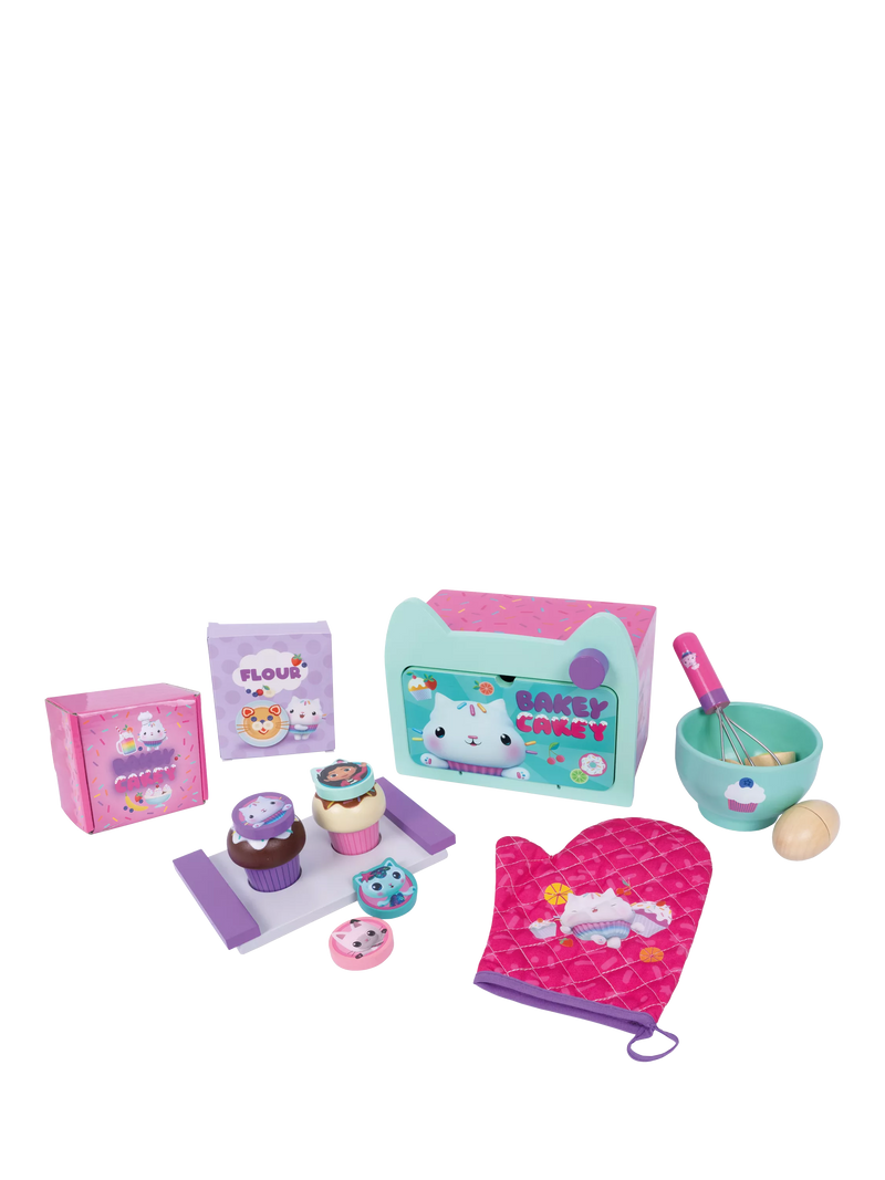 Gabby's Dollhouse baking playset Cakey Cats, imported from the UK