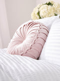 Laura Ashley Rosanna cushion in blush, UK version