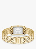 BOSS Lucy women's watch green dial gold strap (British brand)