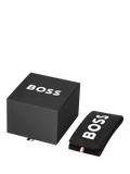 BOSS Lucy women's watch green dial gold strap (British brand)