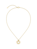 HUGO BOSS gold hoop pendant necklace - British product