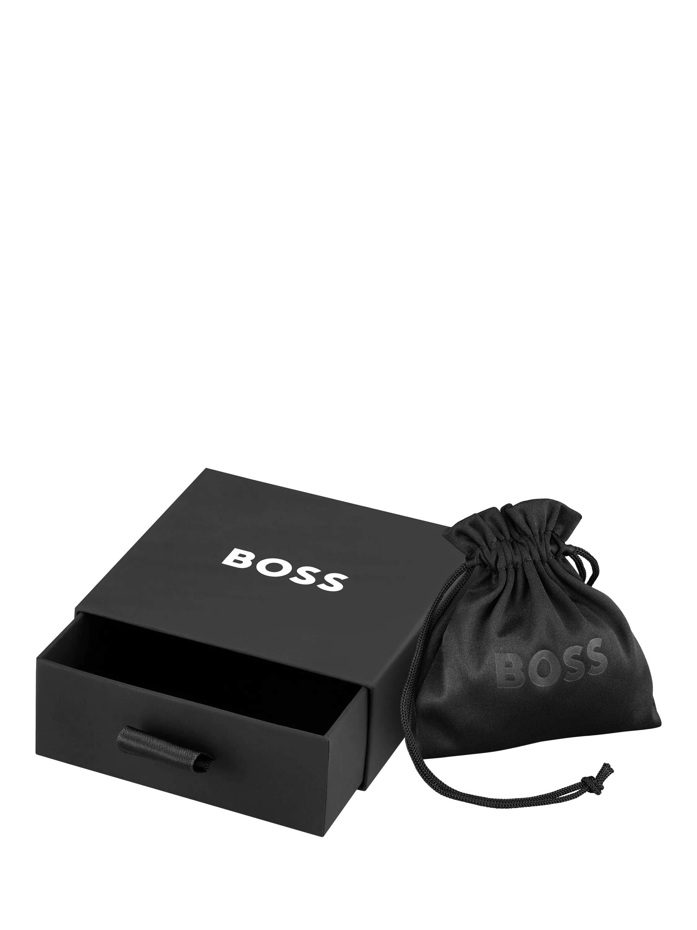 BOSS bracelet gold Double B strand chain (British brand)