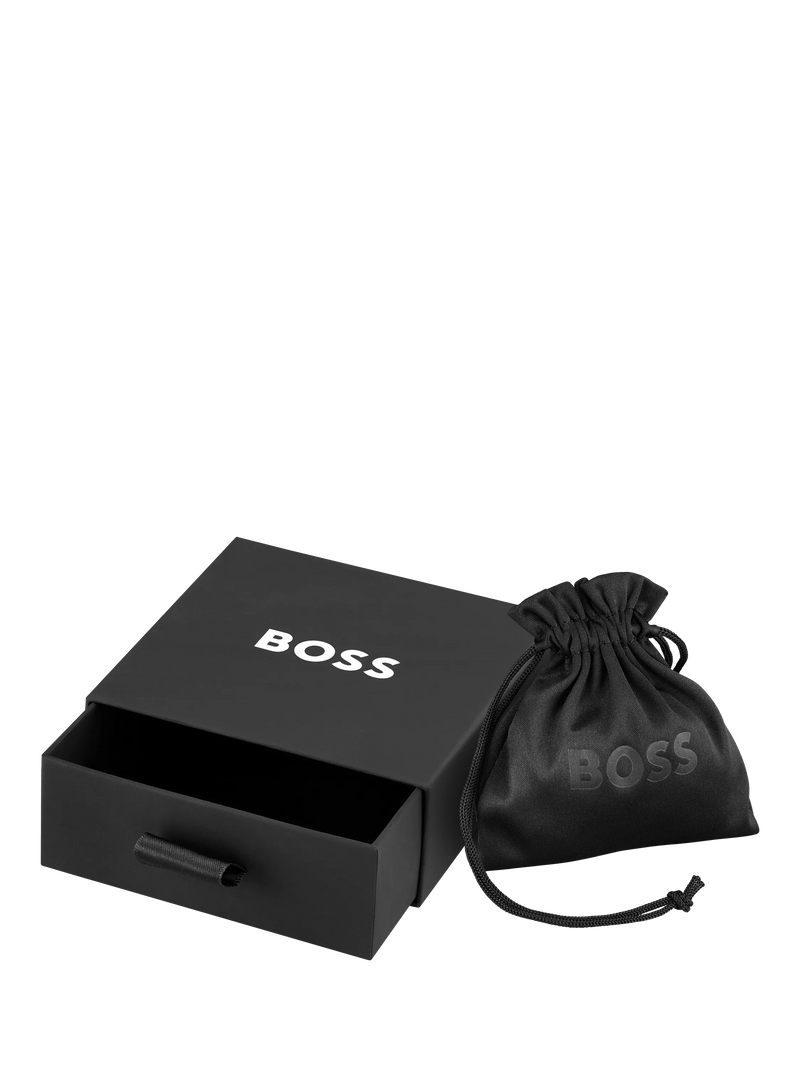 BOSS bracelet gold Double B strand chain (British brand)
