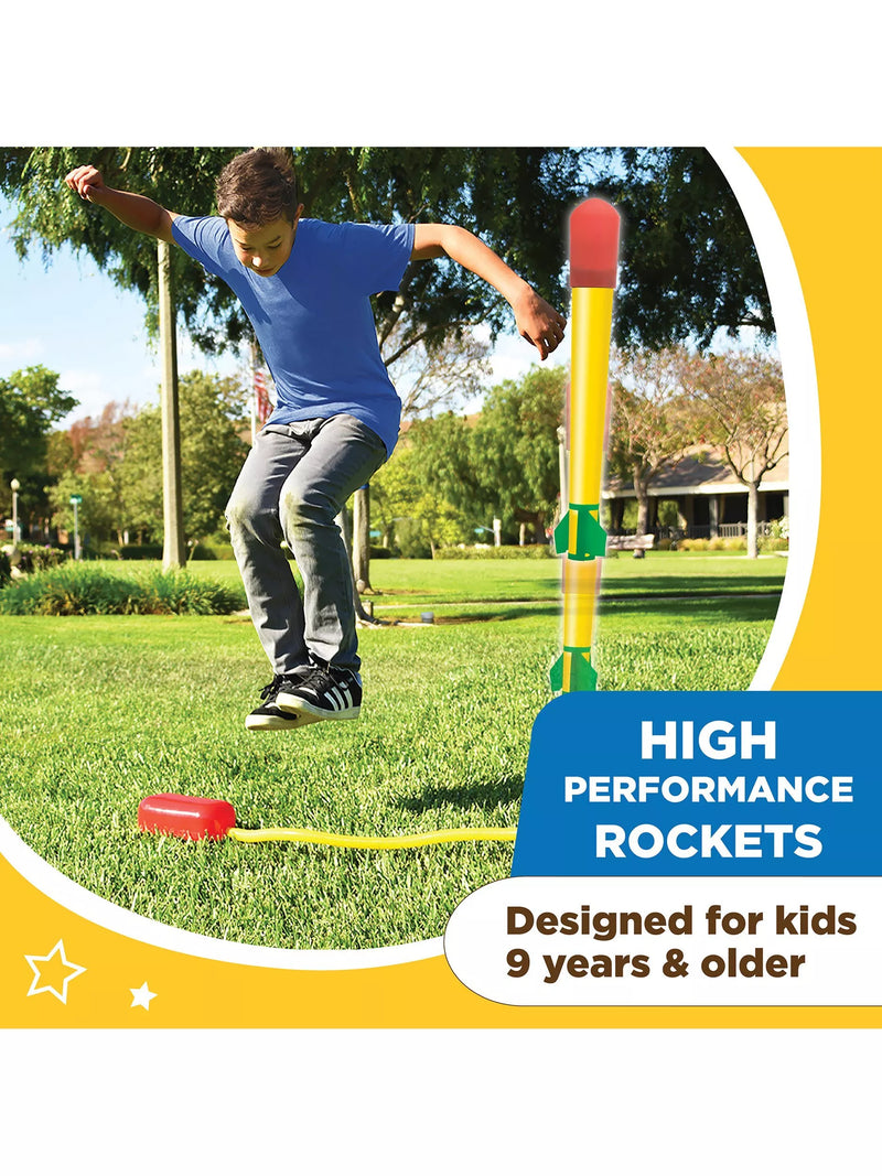 Stomp Rocket high performance rockets pack of 3 (British brand)