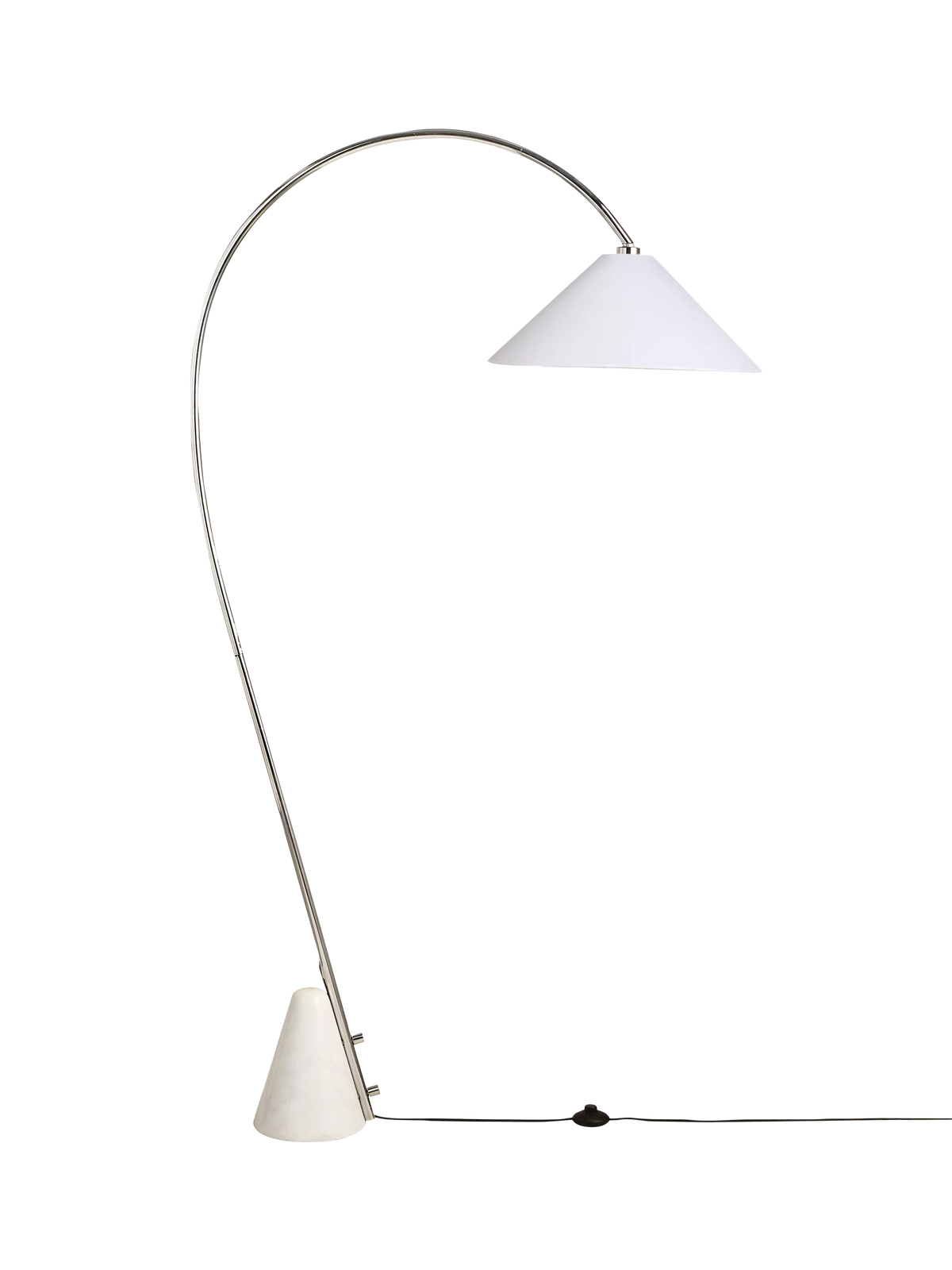 MADE curved floor lamp, UK version