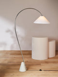 MADE curved floor lamp, UK version