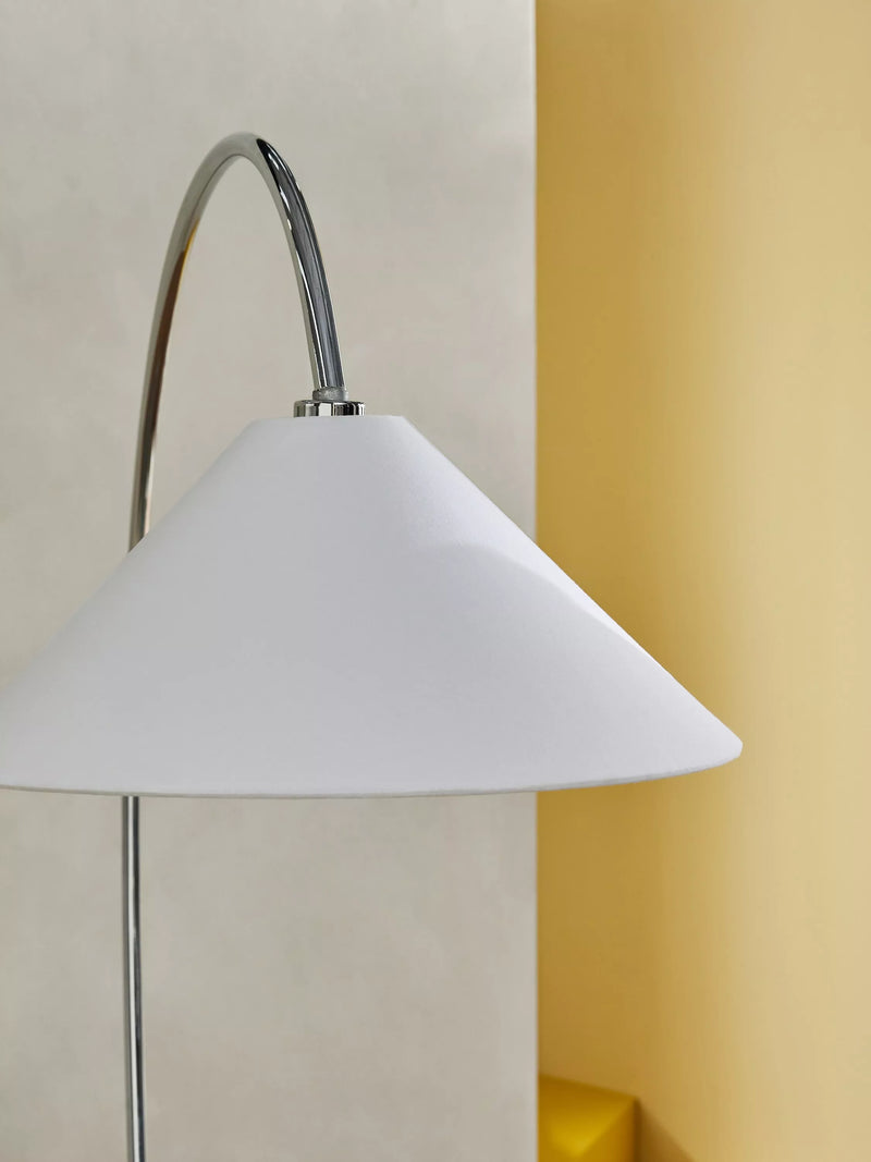 MADE curved floor lamp, UK version