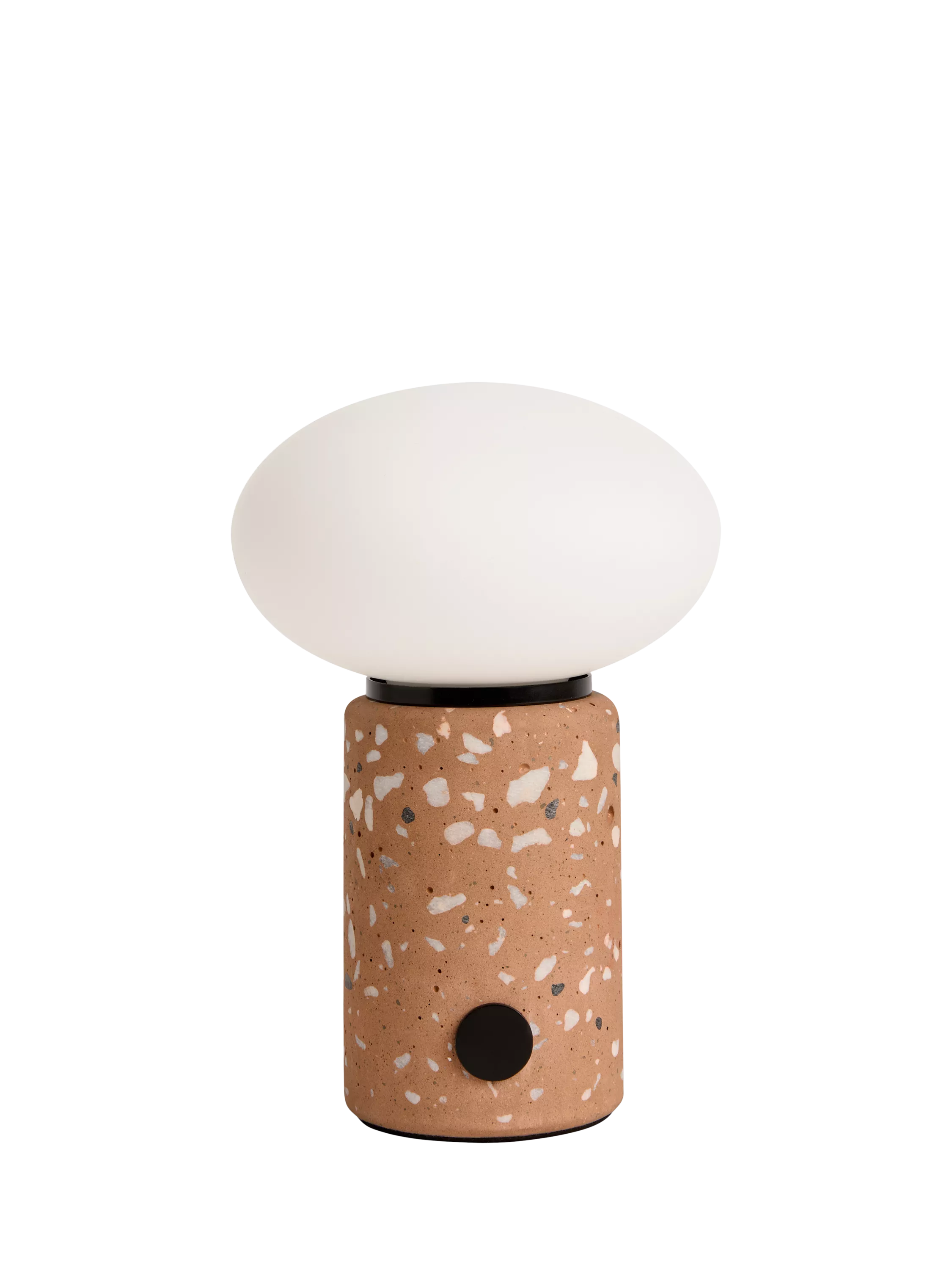 MADE Mirissa rechargeable portable terrazzo table lamp H25cm, UK version