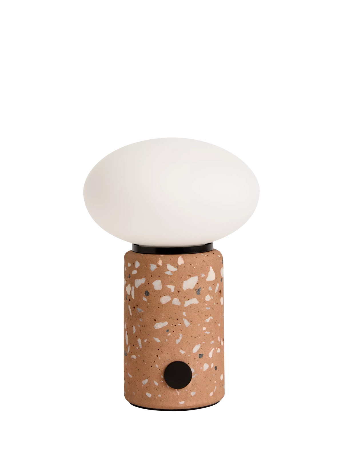 MADE Mirissa rechargeable portable terrazzo table lamp H25cm, UK version