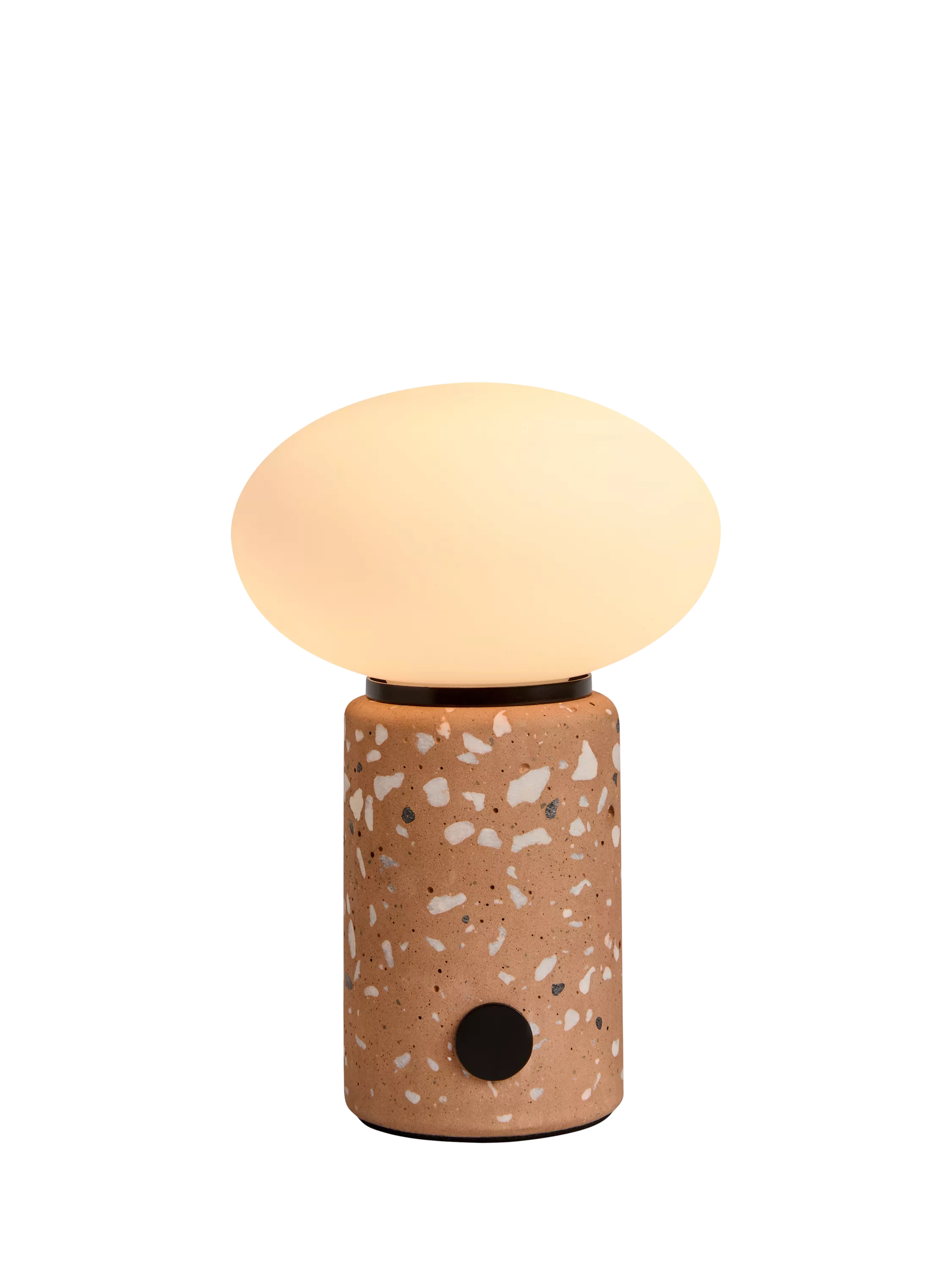 MADE Mirissa rechargeable portable terrazzo table lamp H25cm, UK version