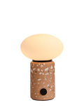 MADE Mirissa rechargeable portable terrazzo table lamp H25cm, UK version