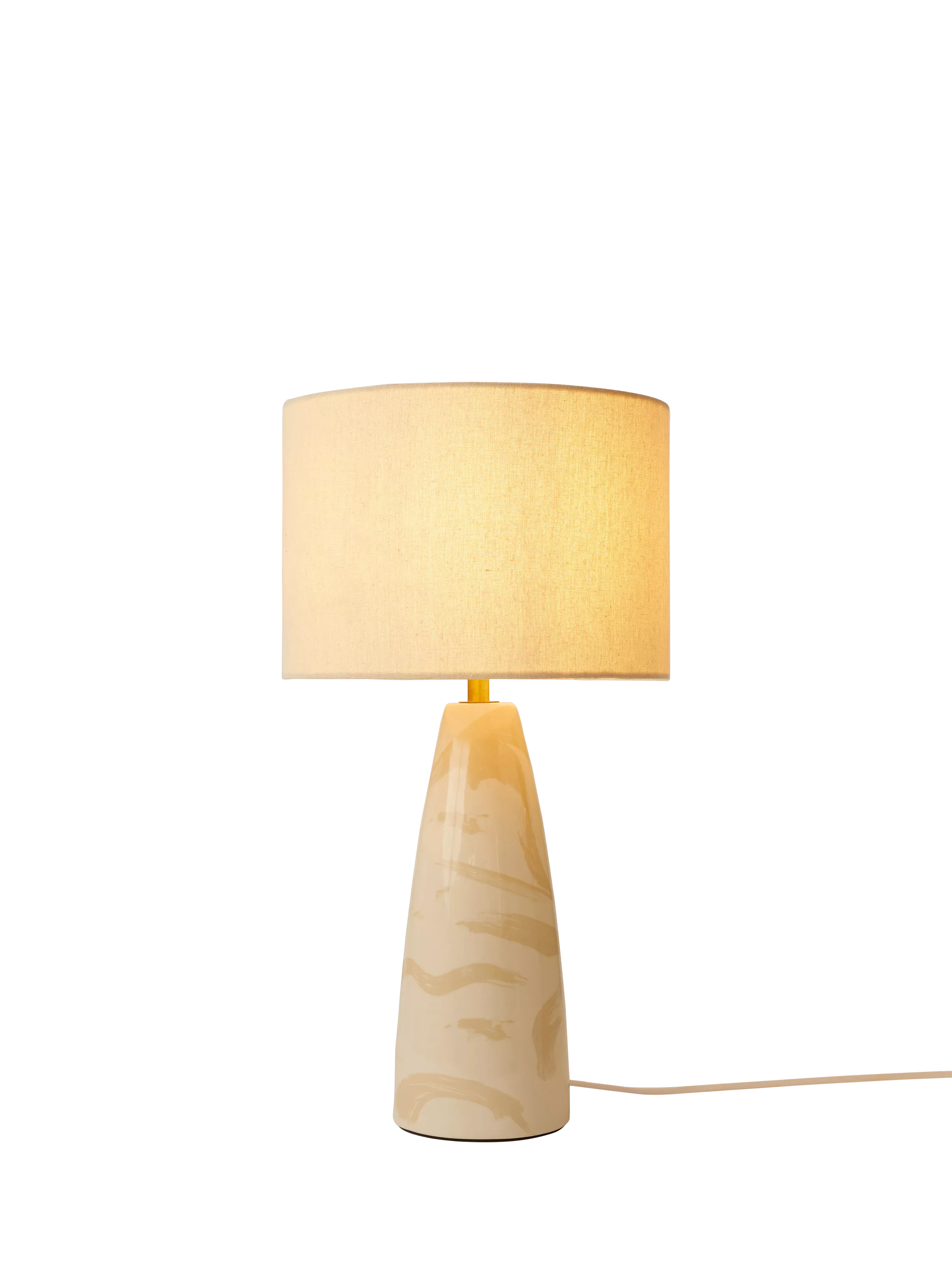 MADE Vince table lamp cream, imported from the UK