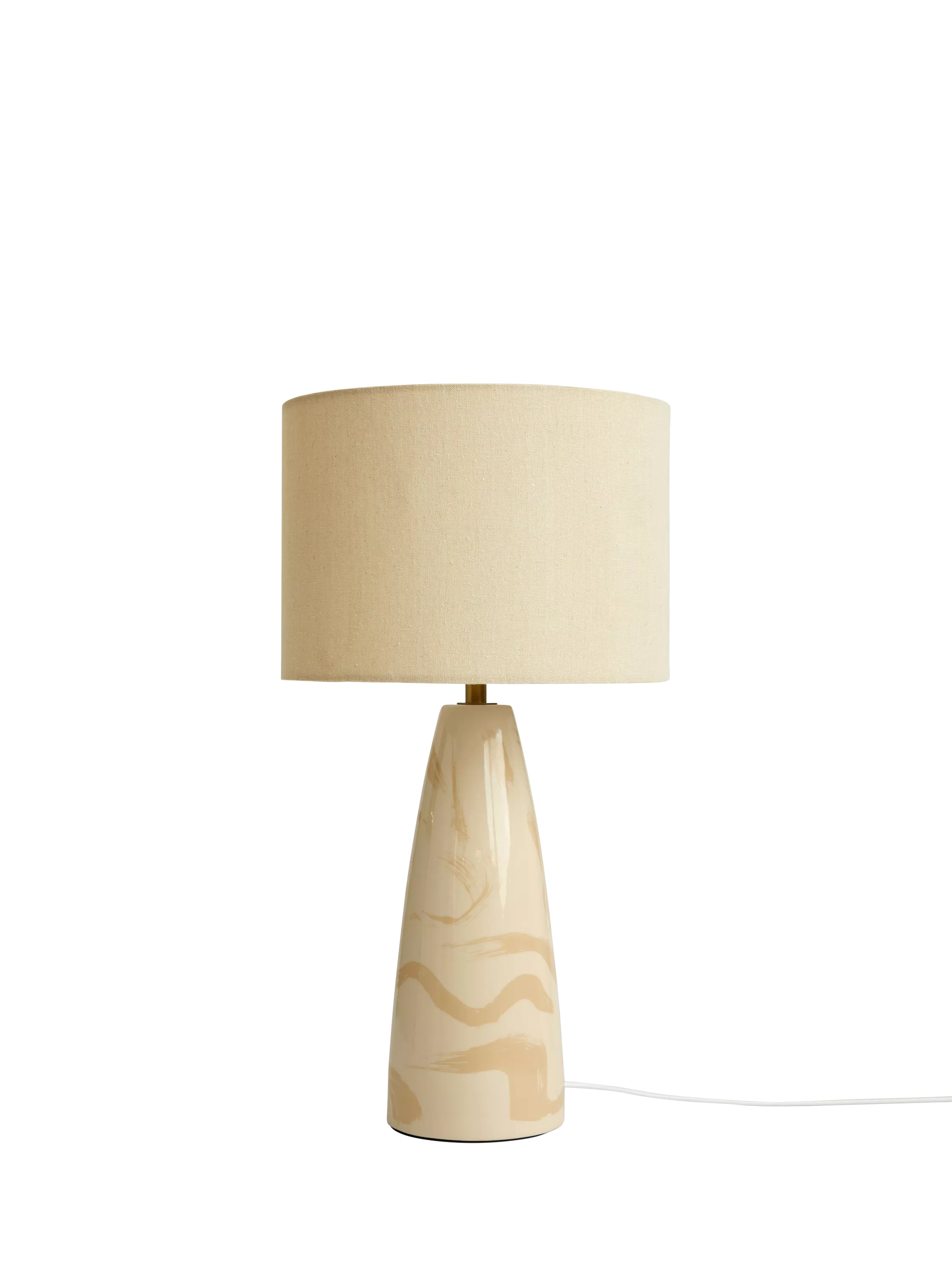 MADE Vince table lamp cream, imported from the UK
