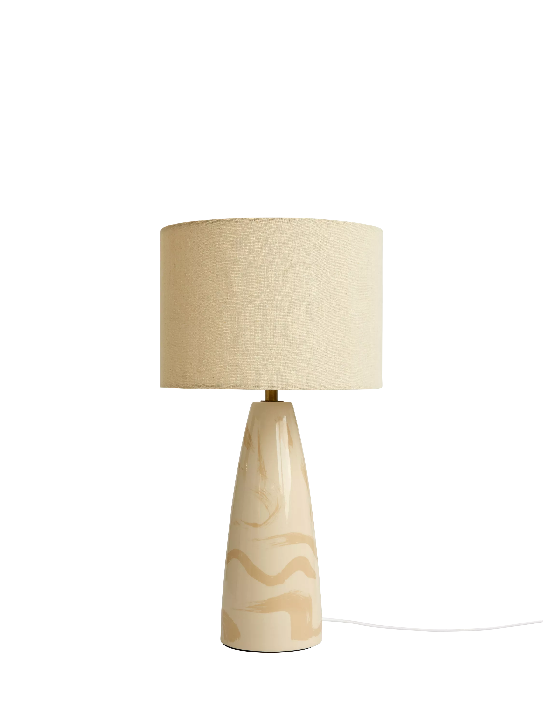 MADE Vince table lamp cream, imported from the UK
