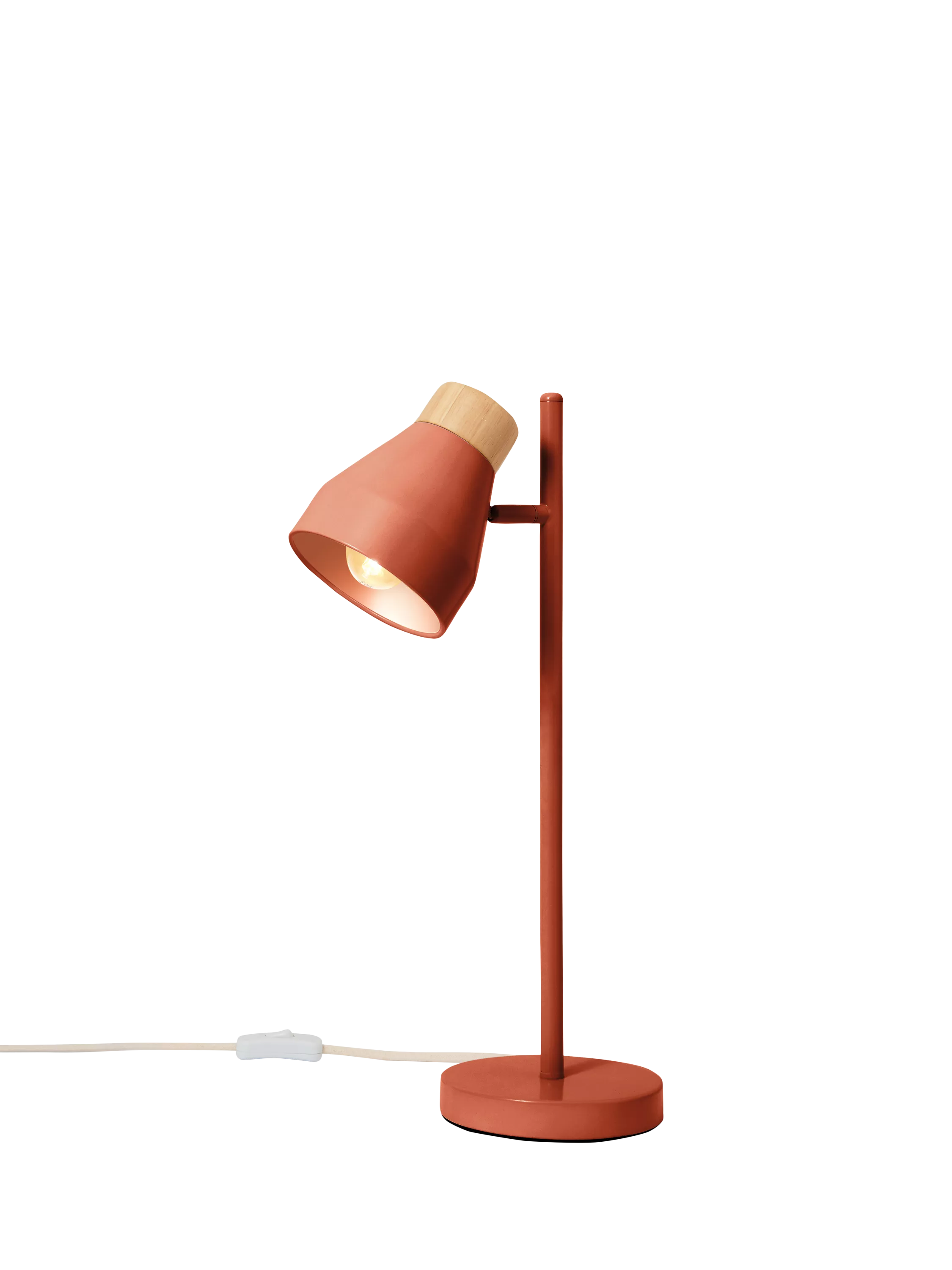 MADE Albert table lamp red, imported from the UK