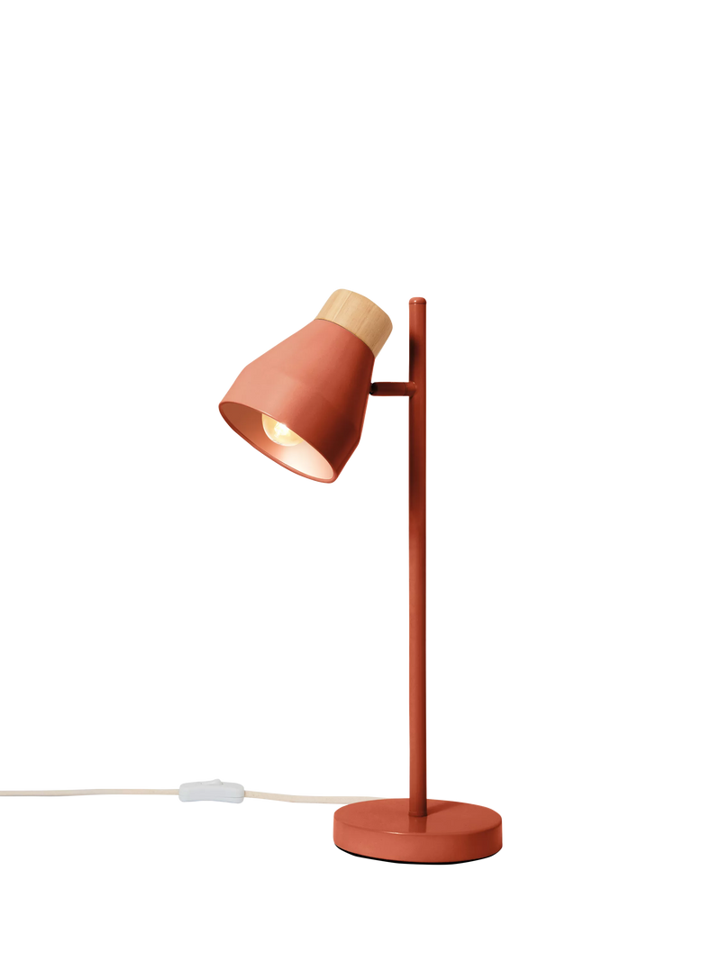 MADE Albert table lamp red, imported from the UK