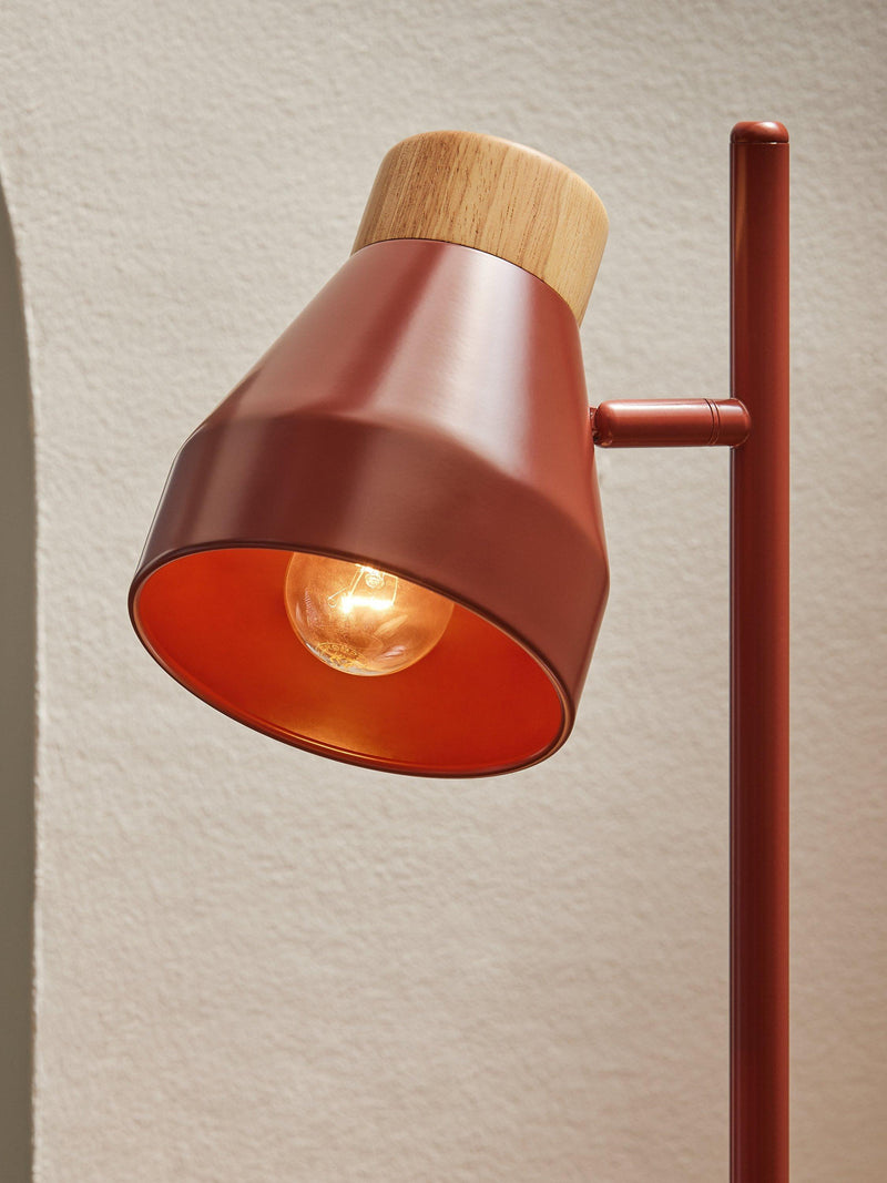MADE Albert table lamp red, imported from the UK