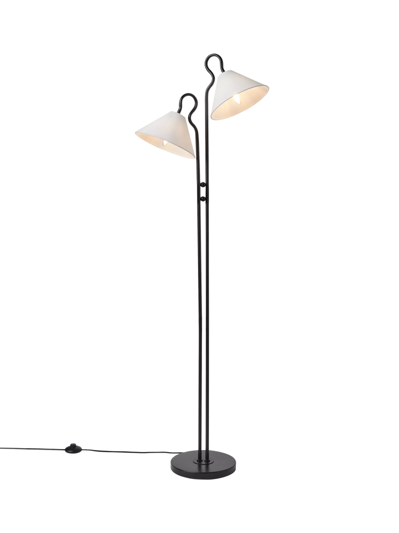 MADE Madelyn floor lamp black (British brand)