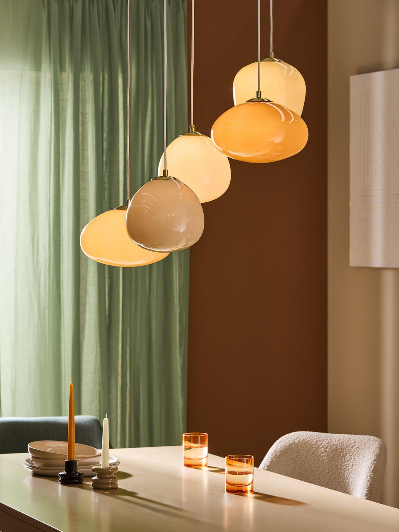 MADE Adrienne cluster pendant ceiling light in cream (British brand)