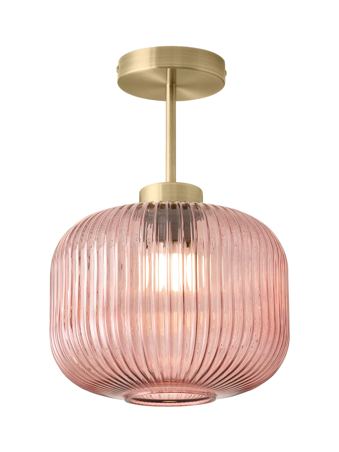 MADE Briz pendant ceiling light with textured glass shade (British brand)