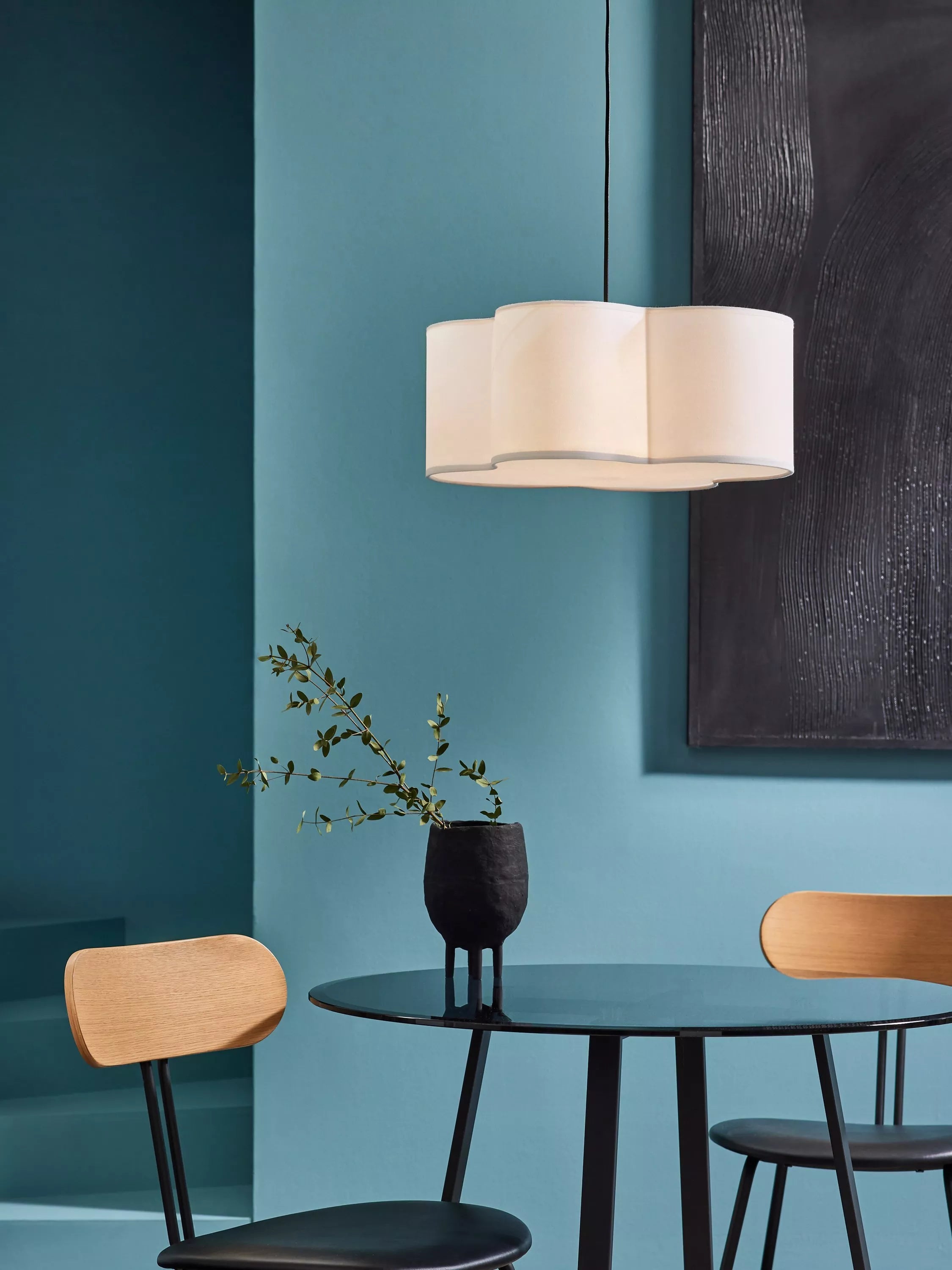 MADE Giana Easy-Fit lamp shade 20x50cm, UK version