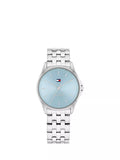 Tommy Hilfiger women's watch blue dial stainless steel strap 30mm (British brand)