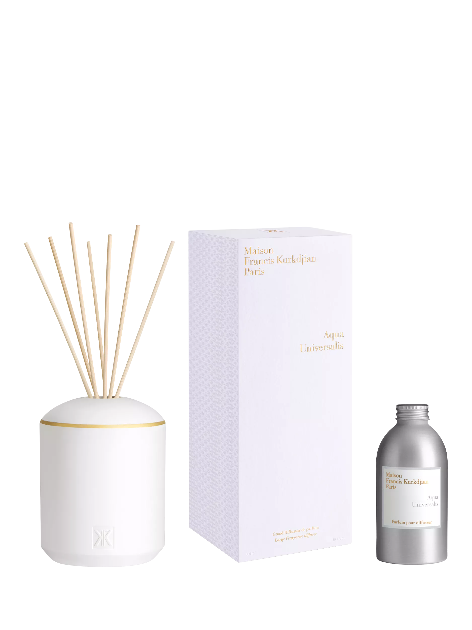Maison Francis Kurkdjian Aqua Universalis diffuser set 300ml (British brand)