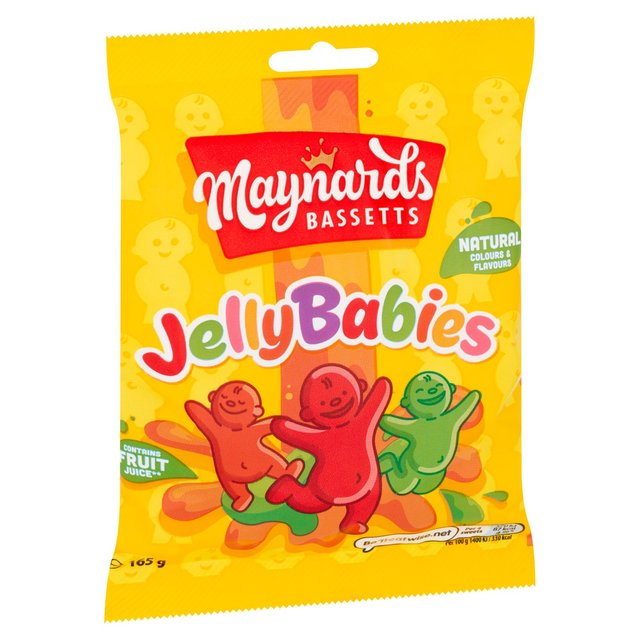 Maynards Bassetts Jelly Babies Sweets Bag   165g GOODS M&S   