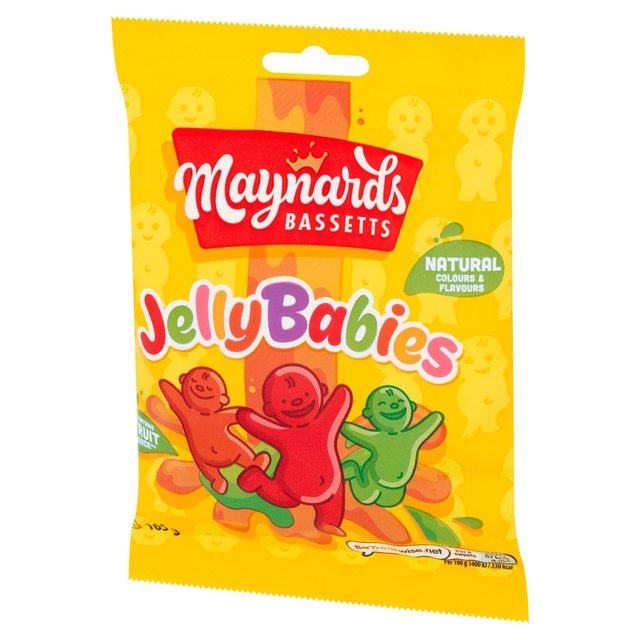 Maynards Bassetts Jelly Babies Sweets Bag   165g GOODS M&S   