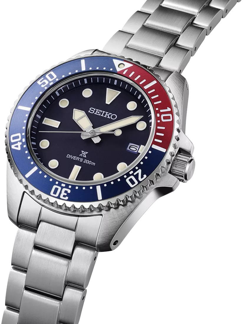 Seiko Prospex Solar Diver men's watch (British brand)