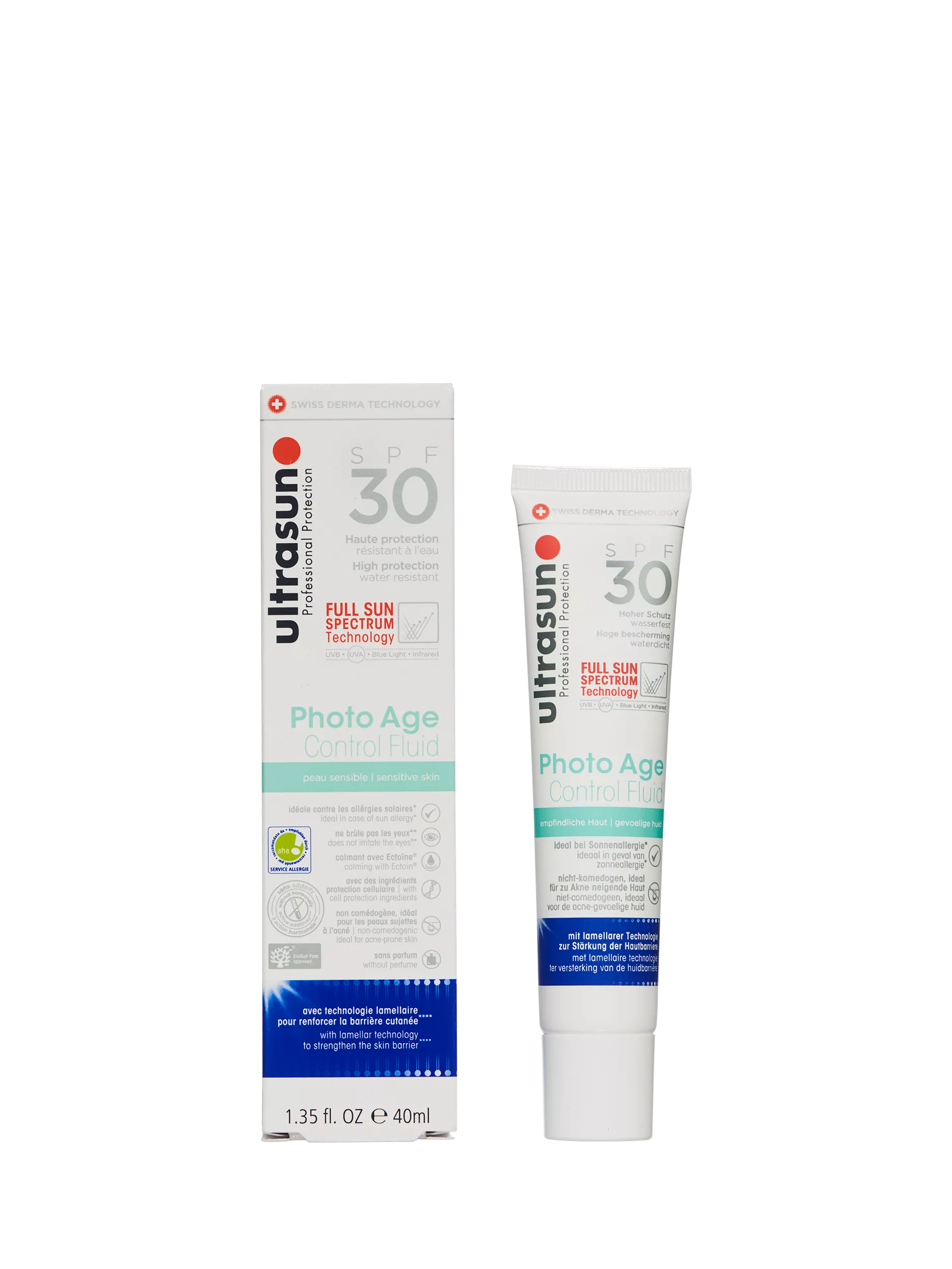 Ultrasun SPF 30 photo age control fluid 40ml, imported from the UK