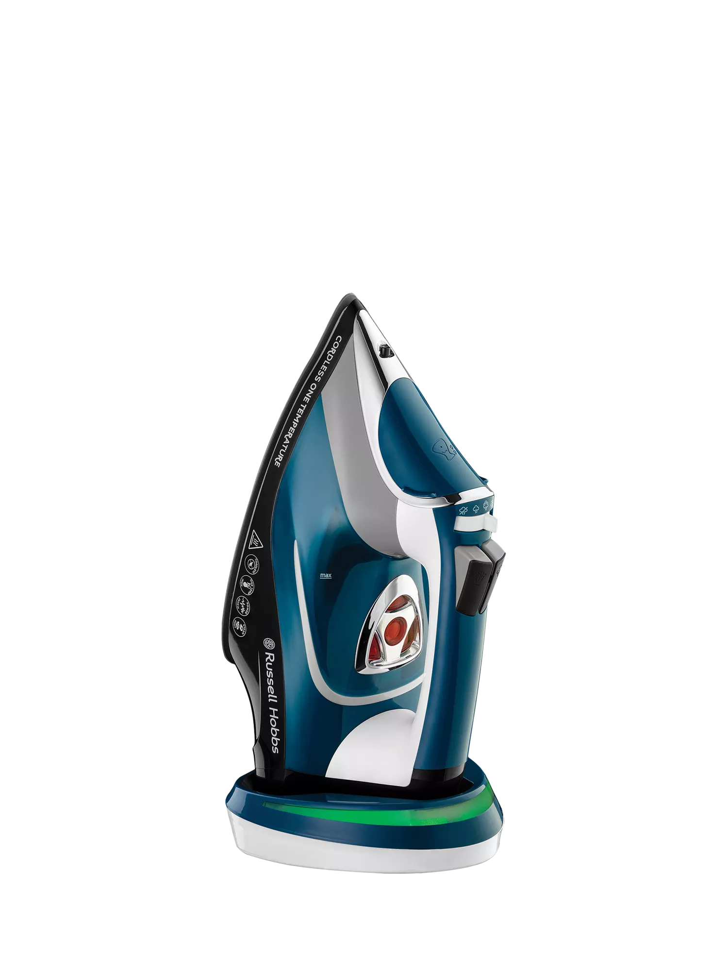 Russell Hobbs cordless iron One Temperature blue (British brand)