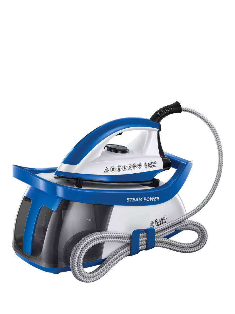 Russell Hobbs steam generator iron blue, imported from the UK