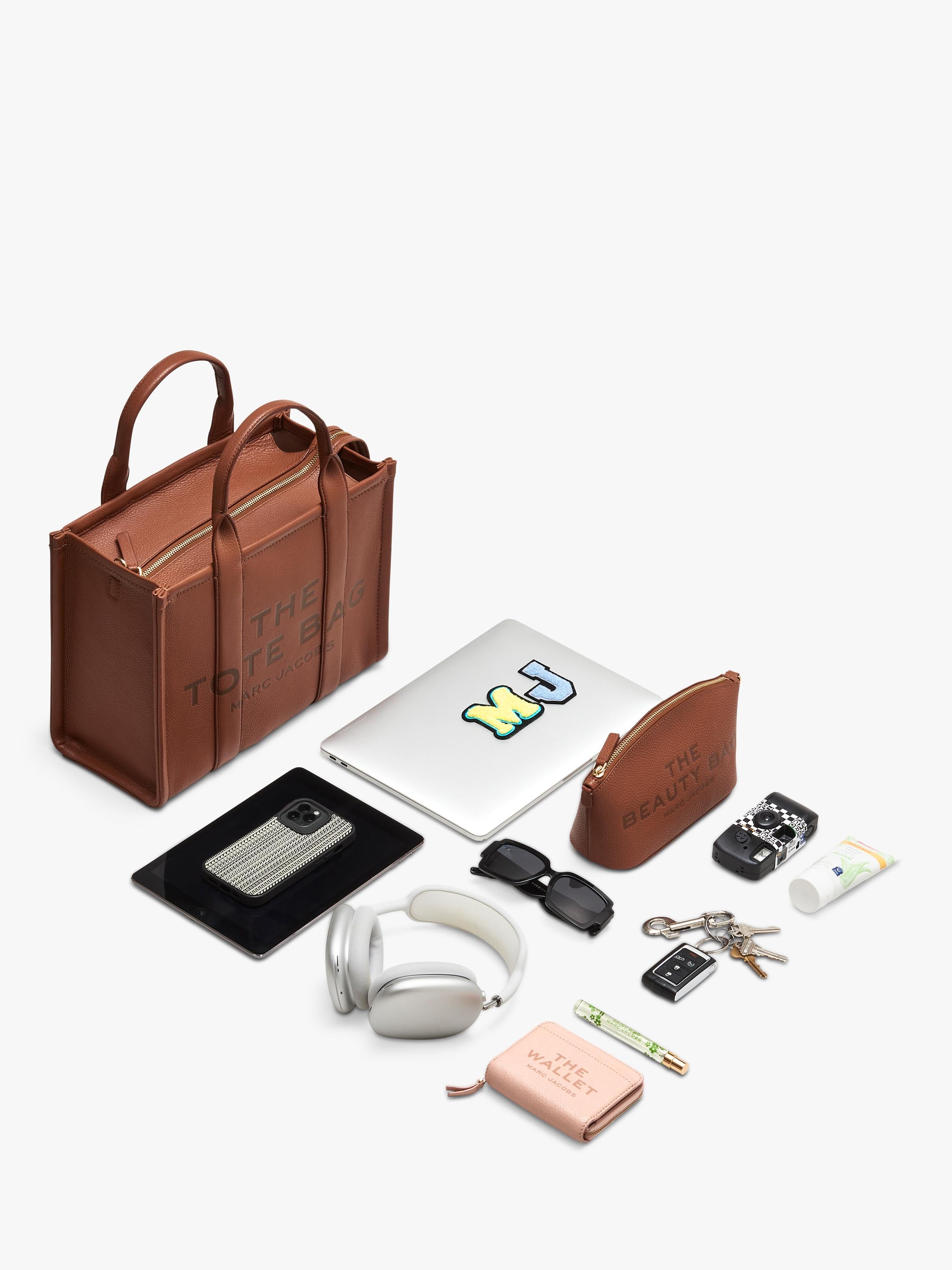 Marc Jacobs mittelgroße Baumwoll-Canvas-Tasche, importiert aus dem Vereinigten Königreich